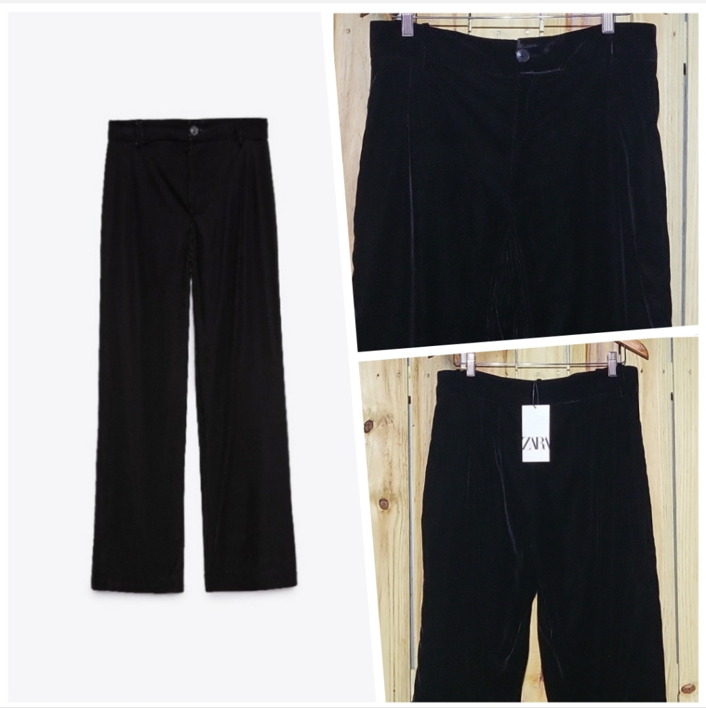 Zara Velour Pants